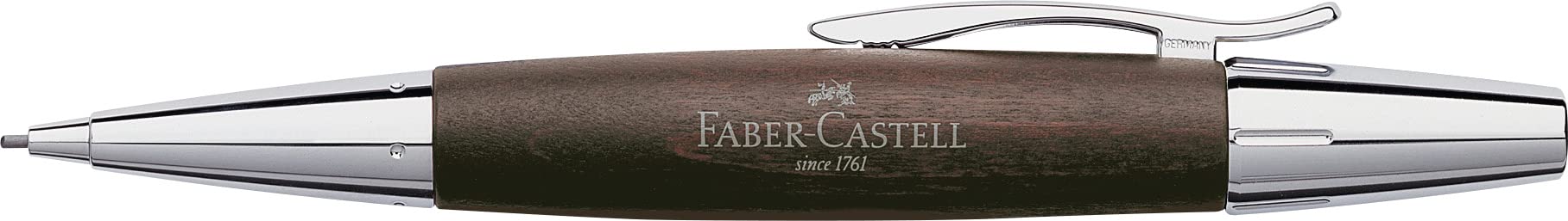 FABER-CASTELL PORTAMINE E-MOTION CHROME WOOD LEGNO DI PERO 1,4 mm