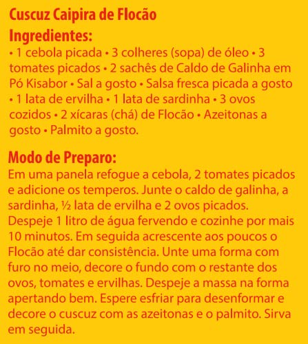 KiSabor Flocão Kisabor 500 Gramas