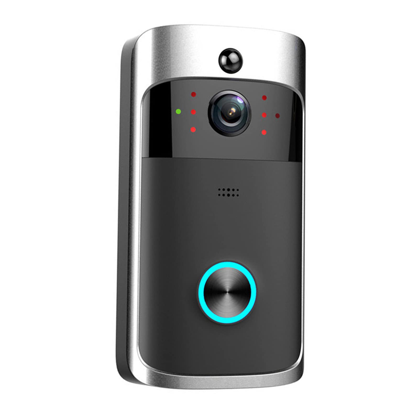 V5 Wireless Indoor Ding-Dong Machine Night Vision 720P HD Intelligent Welcome Door Bell Detection Motion Sensing with Noise Canceling Microphone Home Equipment