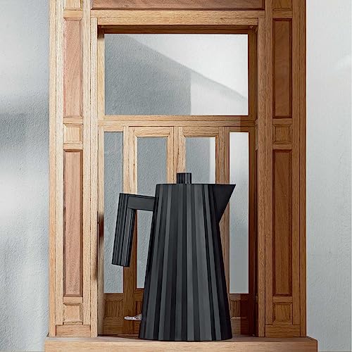 Tetera eléctrica Alessi Plissé MDL06 B 1.7L negra miniatura 6