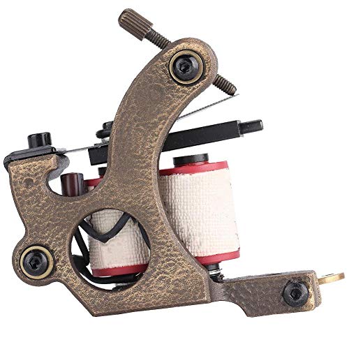 Safe Tattoo Machine, Tattoo Gun Coils, Beautiful Durable Tattoo Lovers for Tattoo Artist Professional Tattoo Tattoo Beginner