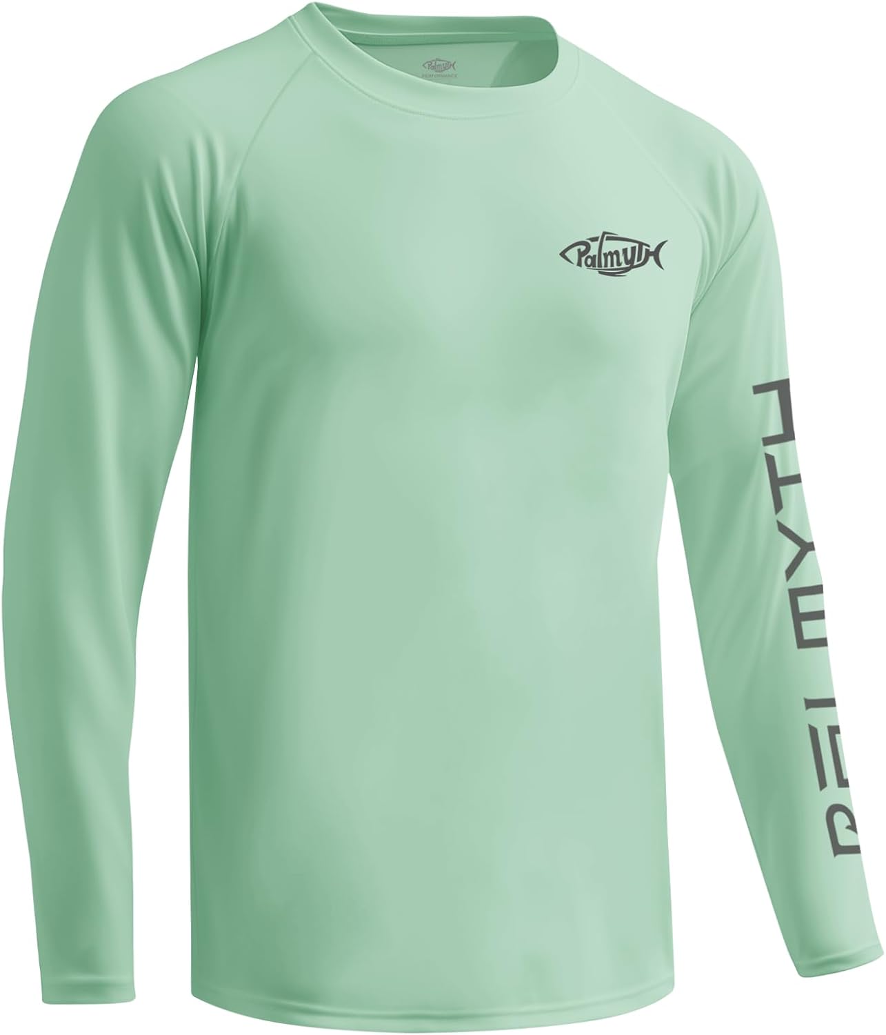 Palmyth Fishing Shirts for Men Long Sleeve UPF 50+ T Shirt Sun Protection Tee UV T-Shirts - Image 2