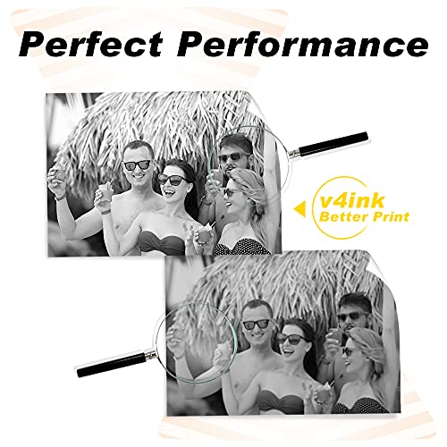 V4Ink Compatible Toner Cartridge Replacement For Dell 331-7328 Rwxnt Dryxv Work With B1260Dn B1260Dnf B1265Dnf B1265Dfw Printer, 2-Pack #TOP5