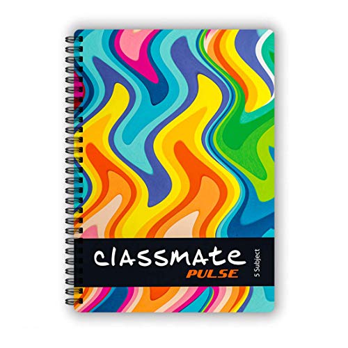 Image of Classmate Notebook - Single Line & Pulse Single Line 5-Subject Notebook, 810 Pages