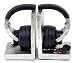 Bellaa 26256 Bookends Set Headphone Heavy Duty