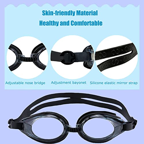 Wowtlmy Kids Swimming Goggles 2 Pack - Image 3