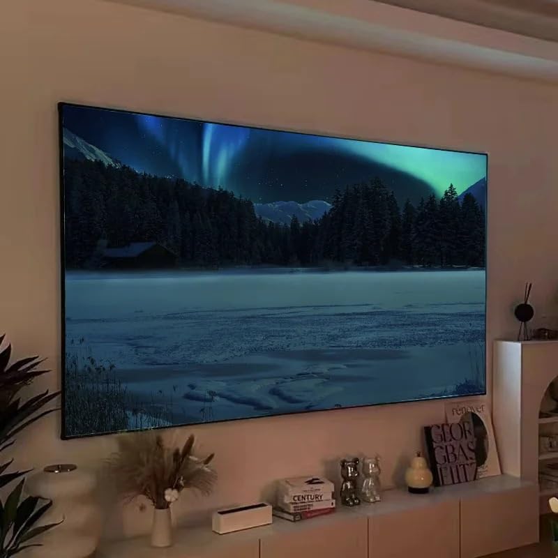 Pantalla fija para proyector 120 pulgadas ultra delgada miniatura 2