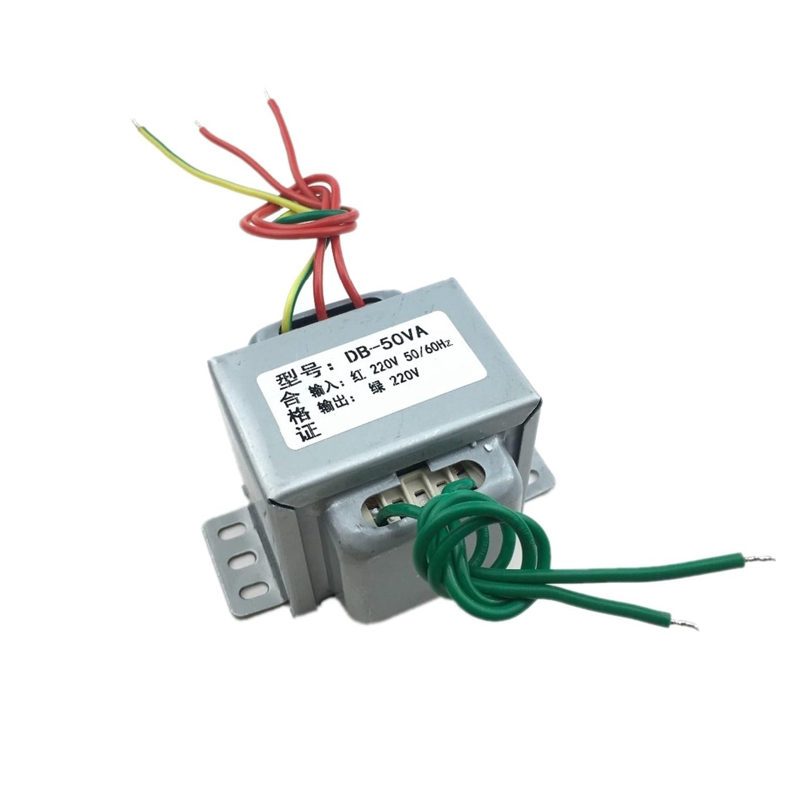 Trasformatore di Potenza Trasformatore di Isolamento EI66 DB-50VA 50W 220V a 220V 1:1 Isolamento di Sicurezza Anti-interferenza