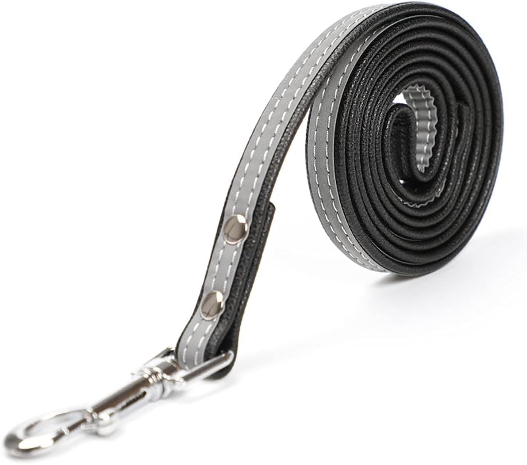 Dog Leash for Pet Tracking Training Obedience Lead Leash Short Dog Lead Leash Dog Leads Training Leash Dog Leash Dog Leash Large Dogs Dog Leashes for Small Dogs(Size:1.2mx1.5cm,Color:Black)