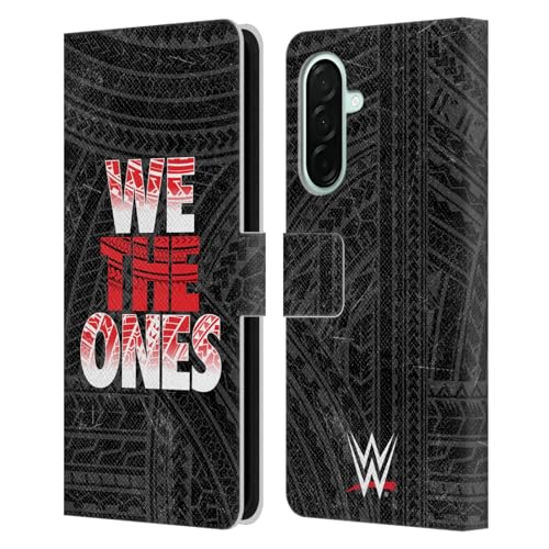 Étui portefeuille cuir Samsung Galaxy A26 5G WWE contre les rayures