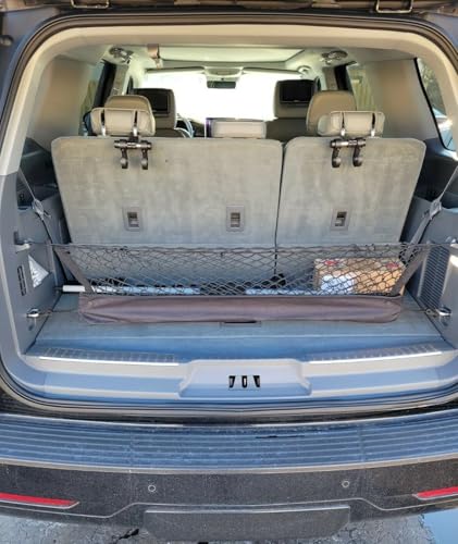 EACCESSORIES EA Trunk Organizer Cargo Net for Ford Expedition 2018-2026 – Envelope Style Cargo Net for SUV – Premium Mesh Car Trunk Organizer Vehicle Carrier Storage – Compatible with Expedition