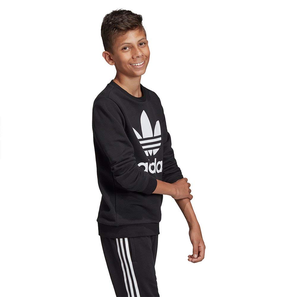 adidas Trefoil Crew Felpa Unisex - Bambini e Ragazzi
