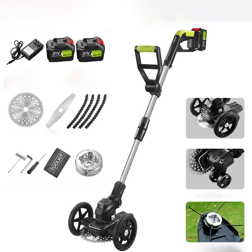 Tondeuse à gazon électrique portable sans balais, outil de jardin rechargeable au lithium