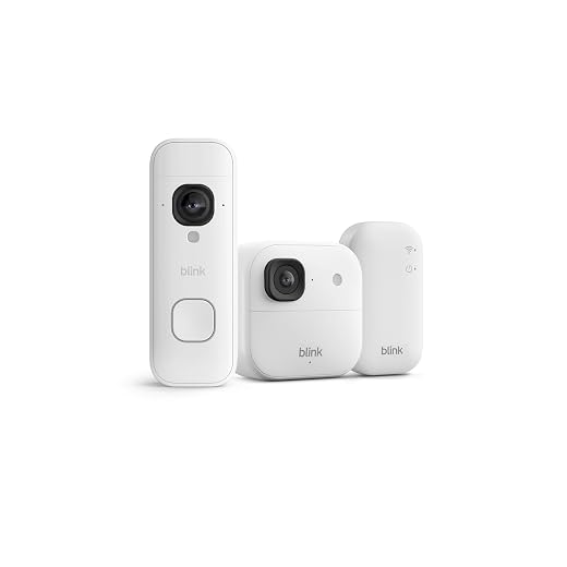 Caméra extérieure 2K+ Blink avec Sonnette vidéo 2K+ Blink (nouvelle génération)