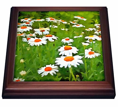 8x8 Trivet with 6x6 Ceramic Tile - Fun Artistic Bright ...