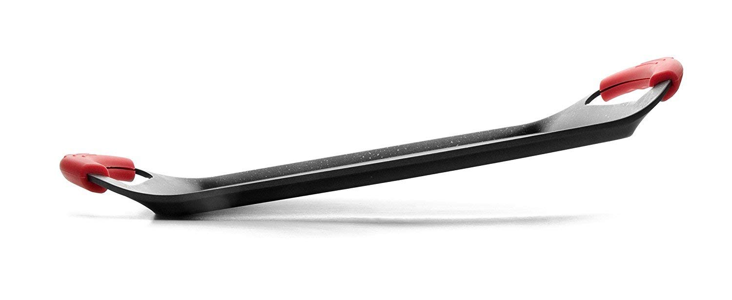 Suinga Plancha de Cocina con Revestimiento de Piedra 36cm | Pack 3 Sarten Grill para Cocinas de Induccion, Vitroceramica, Gas | Plancha de Asar