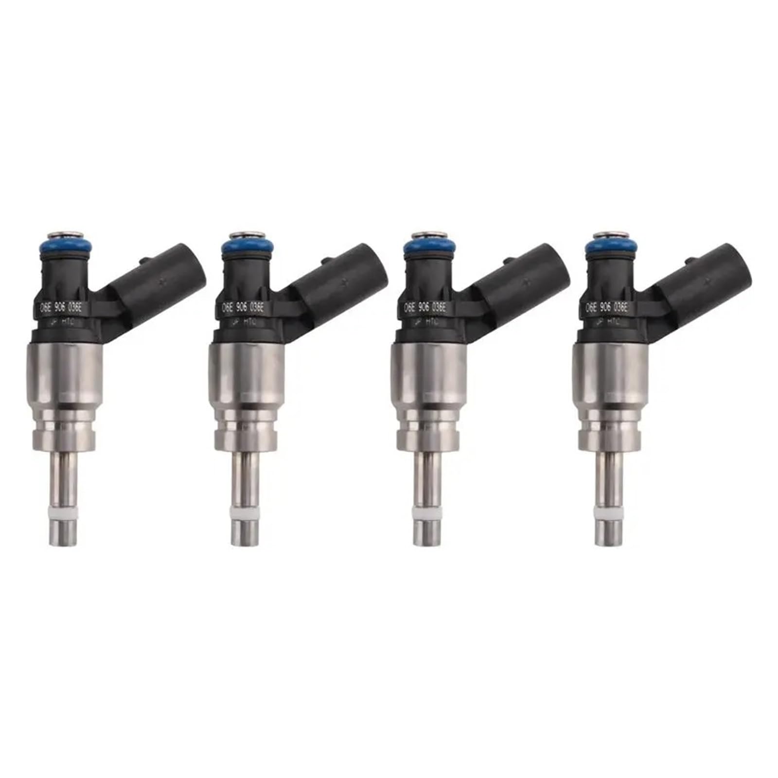 Injector Fuel for A4 8E 8E5 B6 S4 Avant Quattro 2001-2005 2.0 FSI 06D906036E 0261500011 06D906036D 4 Pieces Fuel Injector