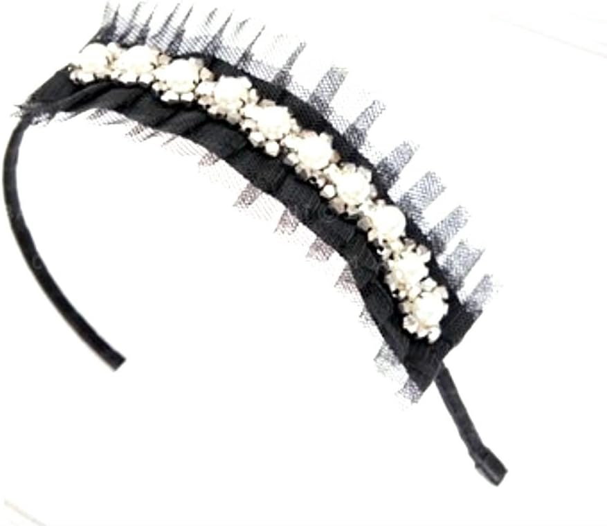 Lovely Pearl Blossom Headband