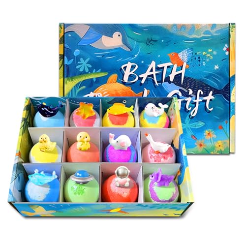 Bombas de baño infantiles para piel seca que motivan la hora del baño