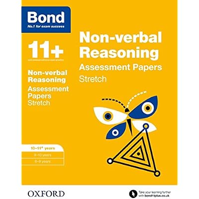 Bond 11+: Non-verbal Reasoning Stretch Papers
