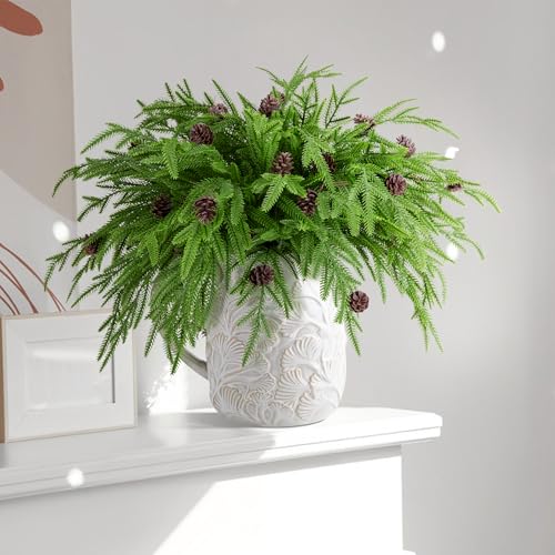Branches de pin de Noël Watayo extra longues de qualité premium - 6