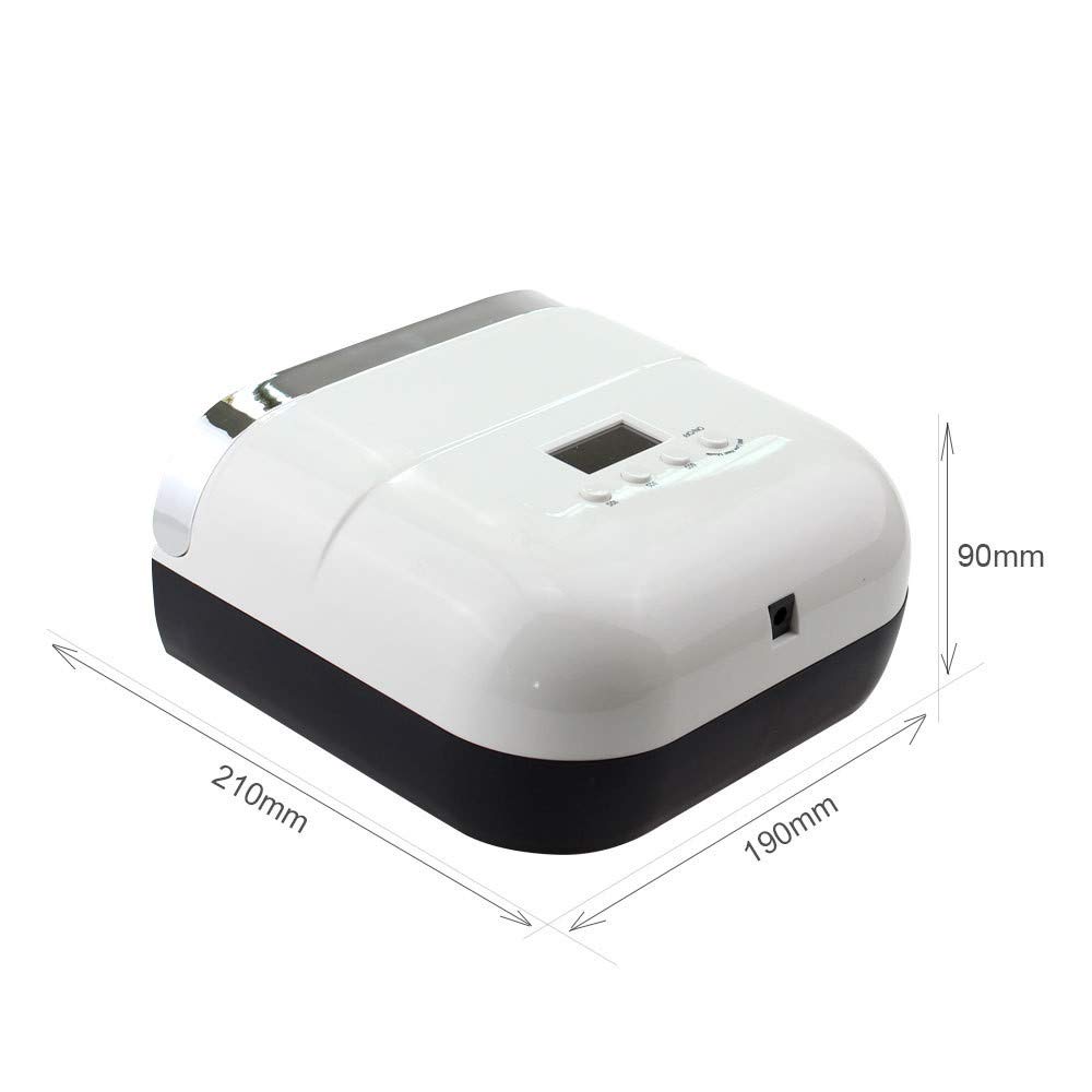 Lámpara de uñas de luz LED UV para esmaltes de uñas de Gel 48W Profesional con 4 ajustes de Temporizador, secador de uñas de Gel de curado de luz LED UV con Sensor automático