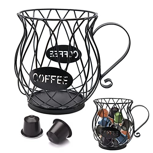 YHSKJCD Organizador de cápsulas de café, cesta de...
