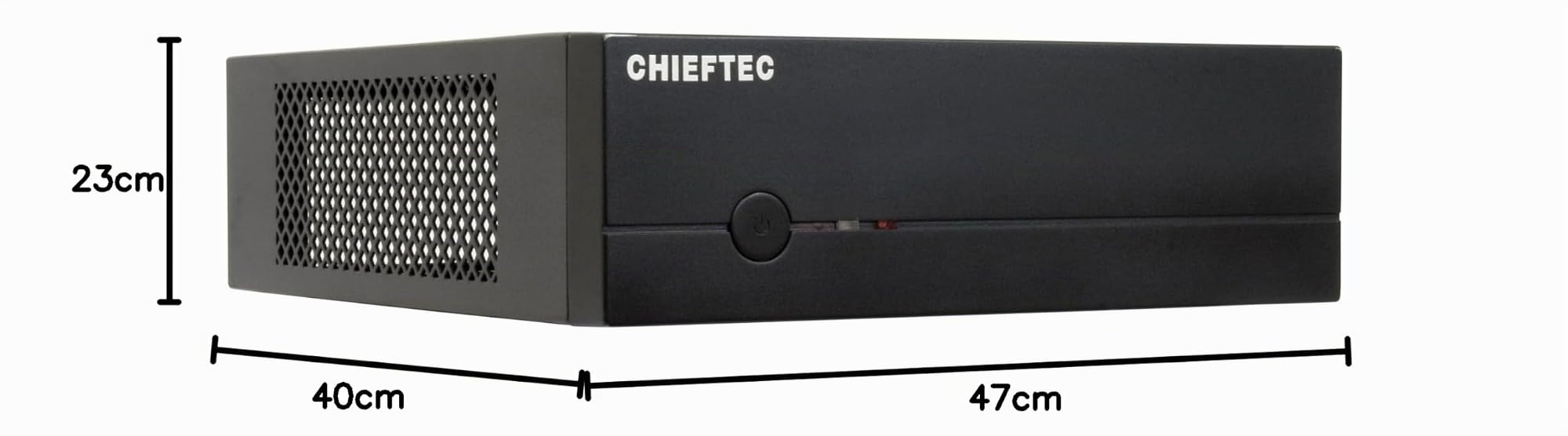 CAJA PC CHIEFTEC MINI-ITX IX-01B-OP (B) SFF SIN FUENTE