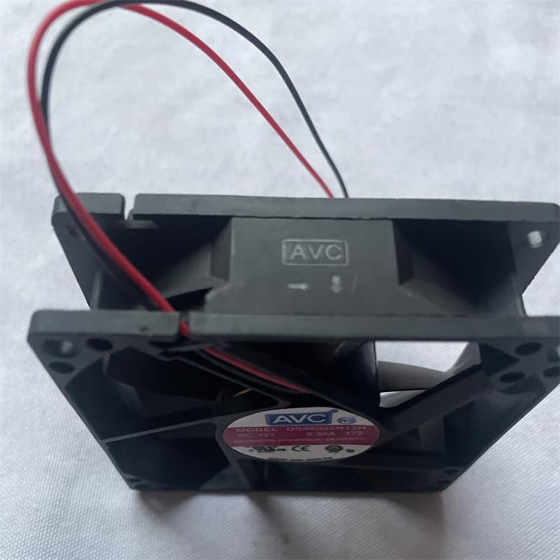 80x80x25mm 80mm 8025 DS08025R12H DC12V 0.3A 2PINS12v axial Fans