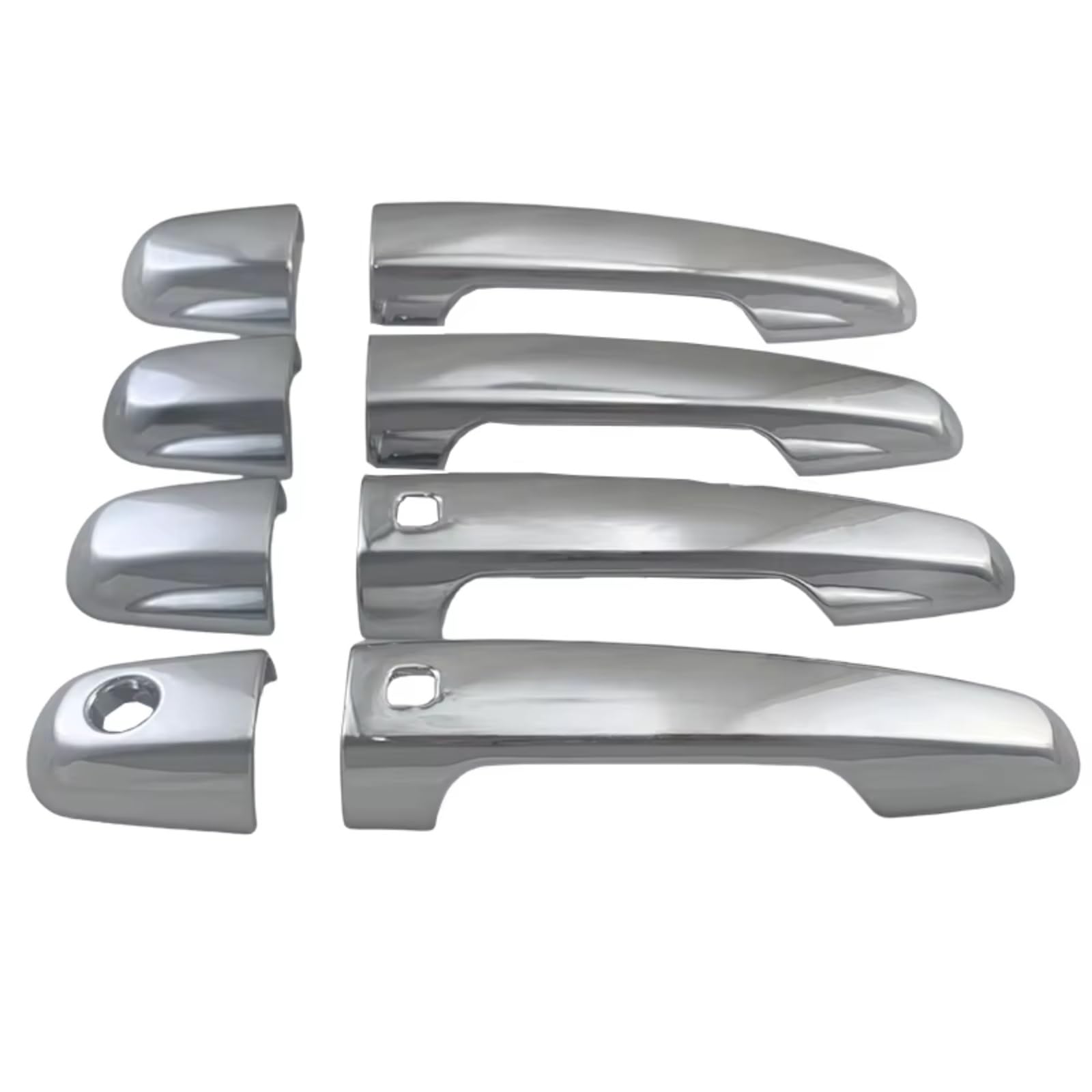 DSPOLIMV Outer Door Handle Cap Compatible with Mitsubishi for L200 for Trion 2020 2021 2022 2023 2024 Exterior Components Decorate Door Handle Cover Car Stickers