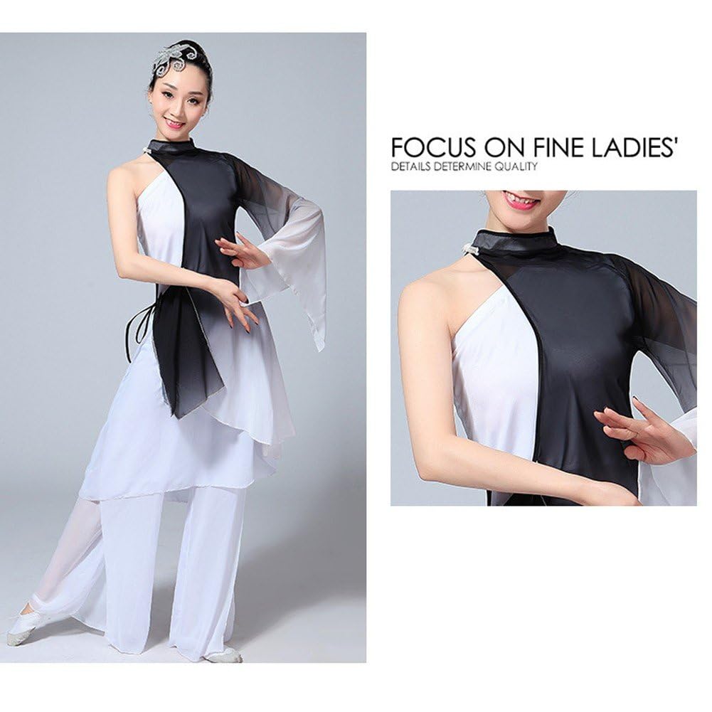 Costume De Danse Folklorique Chinoise Traditionnelle, Costumes De Danse Classique Modernes pour Femmes, Robe De Danse Yangge Clothing