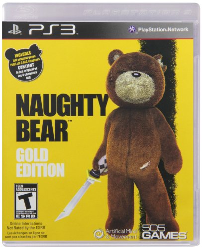 Naughty Bear Gold Edition - Playstation 3 (Renewed)
