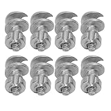 Autoreifen-Spikes, Silberschraube, Schneespikes, hohe Zuverl?ssigkeit, Wolframstahl, Aluminium, robust, 50 St¡§1ck, erh?ht die Stabilit?t Gel?ndewagen,Schneeketten