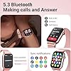 Trendia Smart Watches for Women, 1.83" HD Fitness Tracker (Answer/Make Calls), 120+ Sport Modes with Heart Rate/Sleep Monitor, IP68 Waterproof, Fitness Watch for iOS Android, Pink