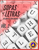Sopa de letras letra grande: Vol. 2 B08F7YXPYD Book Cover