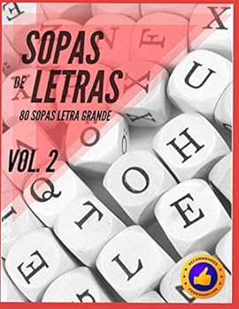 Paperback Sopa de letras letra grande: Vol. 2 [Spanish] Book