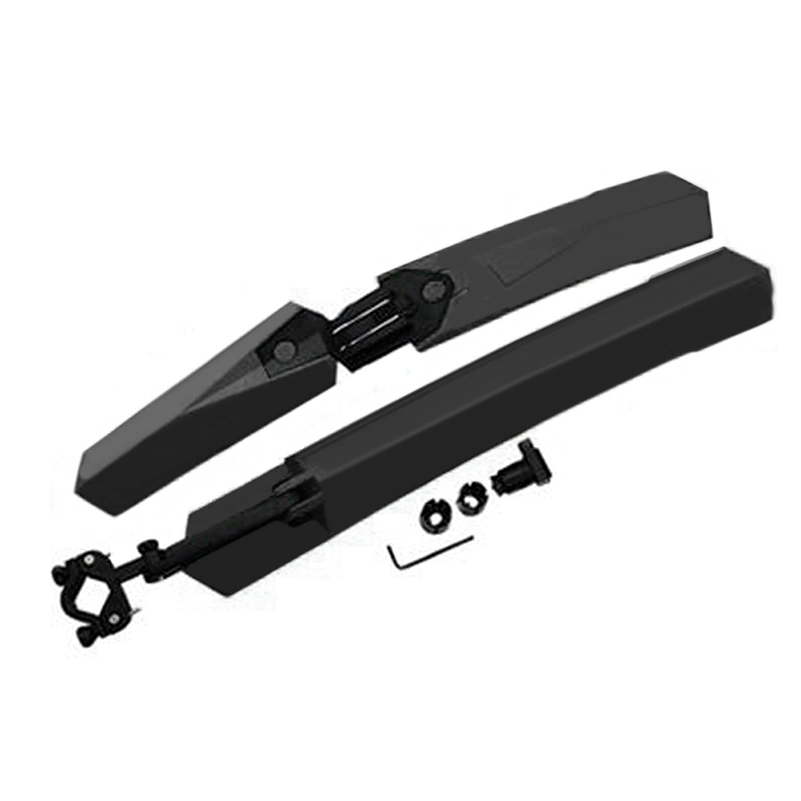 Lot de 2 garde-boue pour vélo électrique, garde-boue avant et arrière à dégagement rapide pour vélo de montagne