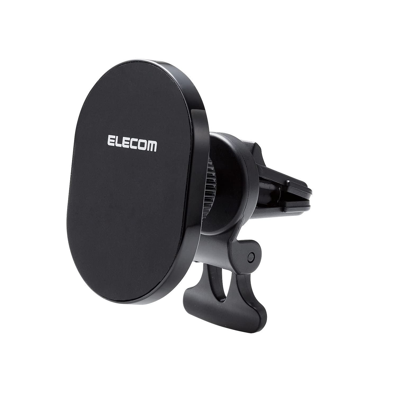 ???? Elecom P-CARS13BK Smartphone Holder, in-Car, Magnetic Type, for iPhone 12 Series, Air Conditioner Vent Mount, Black