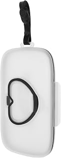 Heart Shaped Baby Wipe Holder, Portable Reusable Wipes Dispenser | PP Construction, Lightweight Compact Seal, for Home Use and Travel, One Piece