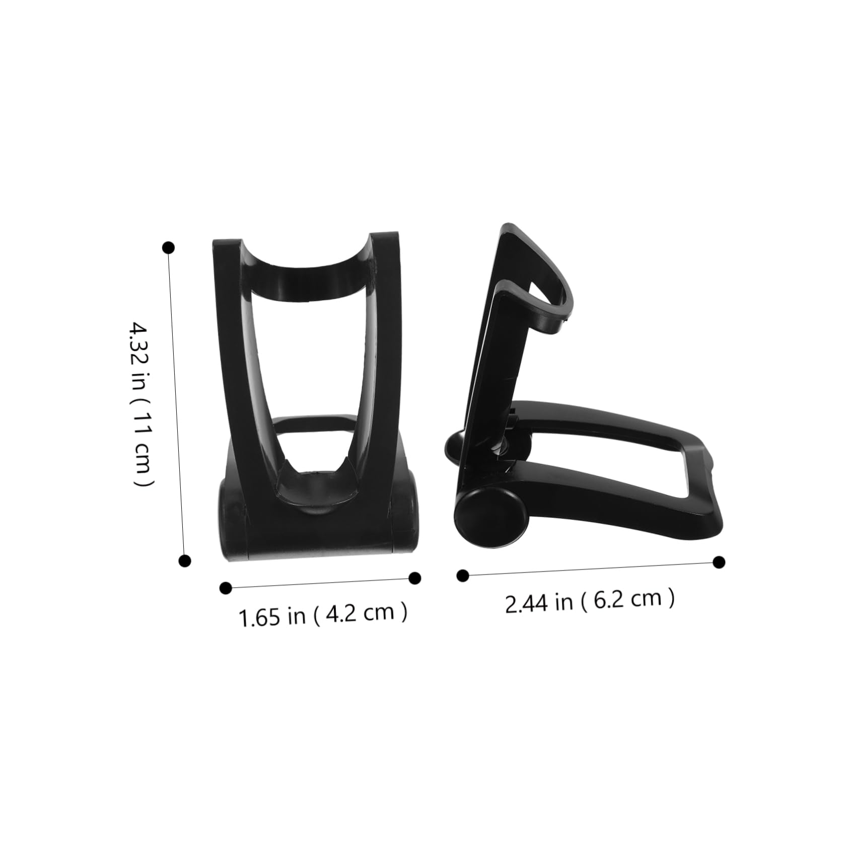 4 Pezzi Base Del Rasoio Organizzatore Manuale Rasatura Con Supporto Per Rasoio Porta Rasoio Da Supporto Per Rasoio Per Addominali Black