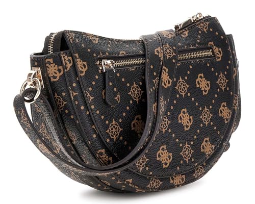 Guess Sac Bandoulière Silia Girlfriend Sat Espresso Logo GP989018 - vue 3