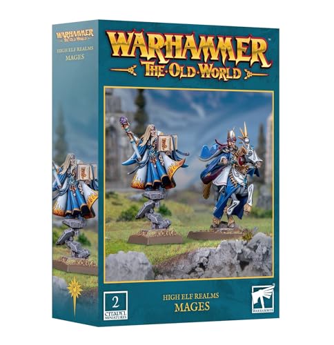 Mages Royaumes des Hauts Elfes Warhammer The Old World figurines