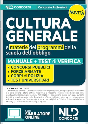 Manuale di cultura generale per tutti i concorsi. Teoria + Quiz