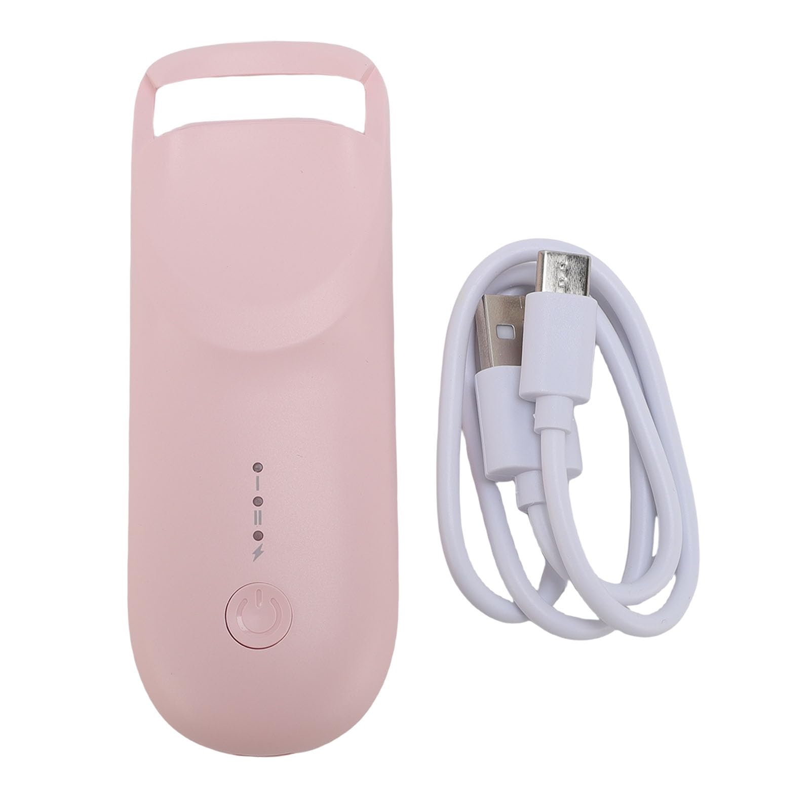 Pongnas Fast Heat Wide Angle Electric Lash Curler, Cordless Heated Eyelash Curler with 2 Temperature Settings