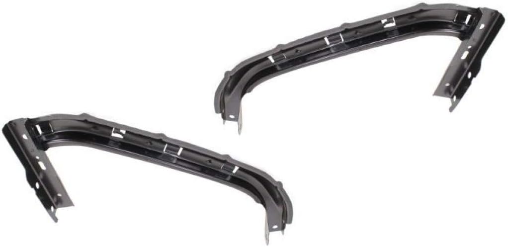 for Honda Pilot 2003 2004 2005 Bumper Cover Support Driver and Passenger Side | Pair | Front | Steel | Upper Corner | Replacement for HO1032101, HO1033101 | 615343362861, 615343362908