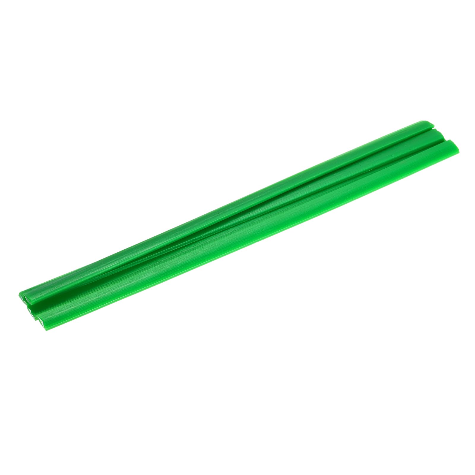 sourcing map 5 Pcs Green Plastic Welding Rods 9.5mm x 250mm HDPE Flat Ribbon Plastic Welding Strip for Repairing Water Tanks Forklift Pallets Trash Cans Transfer Troughs(0.4inch x 10inch)