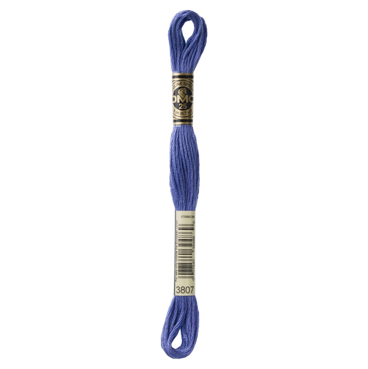 DMC Embroidery Floss Mouline Stranded Cotton Thread for Hand Embroidery and Sewing - Colour No: 3807-4 x 8m Skeins โ image 1