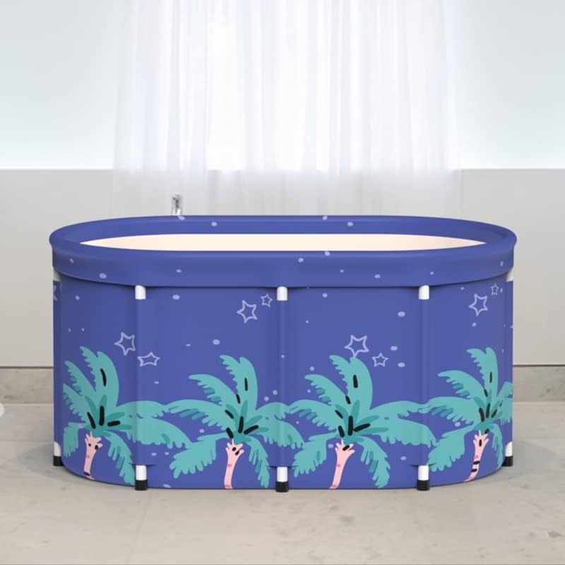 Portable Hot Bathtub, Thickened Full Body Tub, 27.56x25.59in