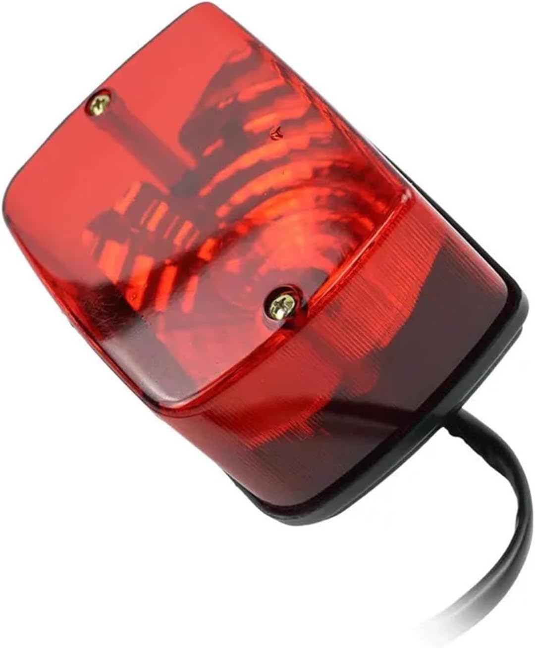 Luz de Freno Trasera Moto Para Atv Pit Dirt Bike Moto Fanale posteriore a LED Luci freno posteriori in plastica Indicatore di stop Accessori universali per motocross Luci posteriori