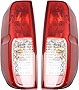 Evan-Fischer Tail Light Assembly Compatible with 2014-2018 Nissan Frontier From 2-2014 Set of 2 Passenger and Driver Side
